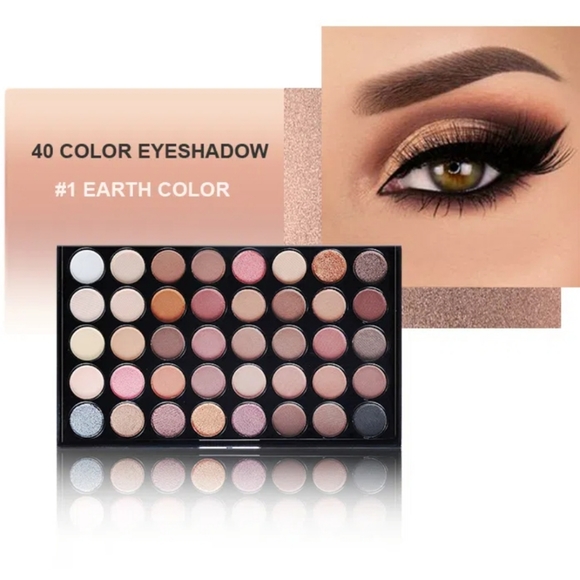 NWT Earth Color Eye Shadow Palette - Picture 1 of 3